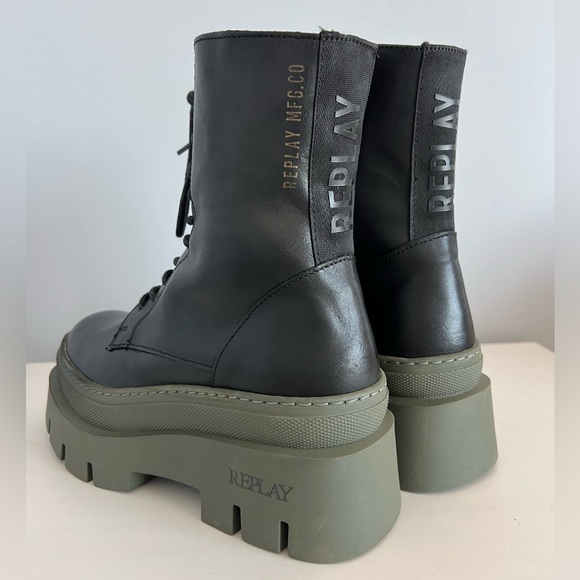 Replay platform leather boots EUR 38 NEW - Picture 5 of 7